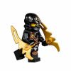 LEGO Minifigure - Ninjago - COLE with Dual Gold Jagged Blades (Mint)