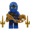 LEGO Minifigure - Ninjago - JAY with Gold Nunchuks and Sai (Mint)