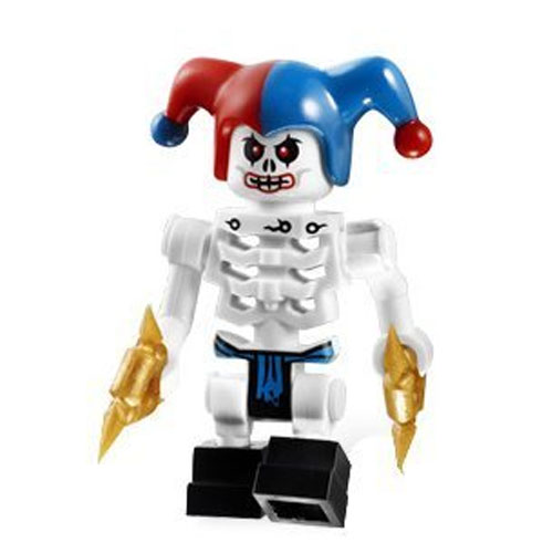 LEGO Minifigure - Ninjago - KRAZI Skeleton with Jester Hat (Mint):  Sell2BBNovelties.com: Sell TY Beanie Babies, Action Figures, Barbies, Cards  & Toys selling online