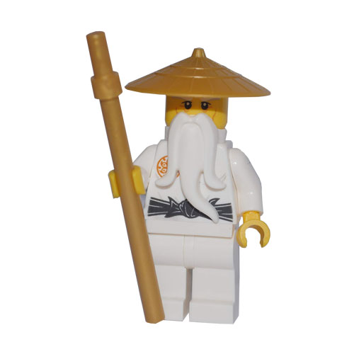 Sensei wu sales lego figure