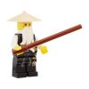 LEGO Minifigure - Ninjago - SENSEI WU with Staff (Mint)