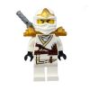LEGO Minifigure - Ninjago - ZANE ZX the White Ninja with Katana (Mint)