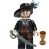 LEGO Minifigure - Pirates of the Caribbean - HECTOR BARBOSSA with Sword & Gold Goblet (Mint)