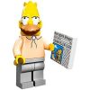 LEGO Minifigure - The Simpsons - GRANDPA with Newspaper (Mint)