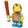 LEGO Minifigure - The Simpsons - NELSON MUNTZ with Baseball Bat (Mint)