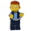 LEGO Minifigure - The Simpsons - SNAKE (Mint)