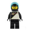 LEGO Minifigure - Space - FUTRON BLACK AND WHITE ASTRONAUT (Mint)