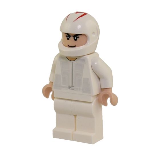 LEGO Minifigure - Speed Racer - SPEED RACER (White Coveralls) (Mint)