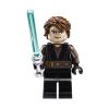 LEGO Minifigure - Star Wars - ANAKIN SKYWALKER with Lightsaber (Clone Wars) (Mint)