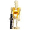 LEGO Minifigure - Star Wars - BATTLE DROID COMMANDER with Blaster Rifle (Mint)