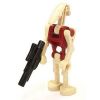 LEGO Minifigure - Star Wars - BATTLE DROID SECURITY with Blaster Rifle (Mint)