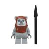LEGO Minifigure - Star Wars - CHIEF CHIRPA with Spear (Ewok) (Mint)