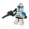 LEGO Minifigure - Star Wars - CLONE TROOPER LIEUTENANT with Blaster Rifle (Mint)