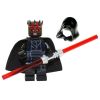 LEGO Minifigure - Star Wars - DARTH MAUL with Double Lightsaber & Hood (Mint)