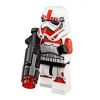 LEGO Minifigure - Star Wars - IMPERIAL SHOCK TROOPER with Blaster Rifle (Mint)