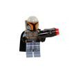 LEGO Minifigure - Star Wars - MANDALORIAN TRIBE WARRIOR w/ Blaster & Cape (Female) (Mint)