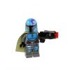 LEGO Minifigure - Star Wars - MANDALORIAN TRIBE WARRIOR w/ Blaster & Cape (Male) (Mint)