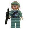LEGO Minifigure - Star Wars - REBEL COMMANDO with Blaster Rifle (Red Beard) (Mint)
