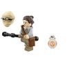LEGO Minifigure - Star Wars - REY & BB-8 with Staff & Mask (Mint)