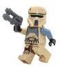 LEGO Minifigure - Star Wars - SHORETROOPER with Blaster (Scarif Stormtrooper) (Mint)