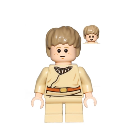 Lego Star Wars Minifigures Young Anakin Skywalker 