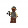 LEGO Minifigure - Star Wars - LIEUTENANT SEFLA (Rebel Trooper) w/ Blaster (Mint)