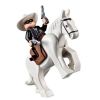 LEGO Minifigure - The Lone Ranger - THE LONE RANGER on Silver the Horse with Pistols (Mint)
