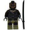 LEGO Minifigure - Teenage Mutant Ninja Turtles - FOOT SOLDIER with Black Katana (Mint)