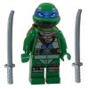 LEGO Minifigure - Teenage Mutant Ninja Turtles - LEONARDO with Swords (Scuba Suit) (Mint)