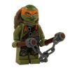 LEGO Minifigure - Teenage Mutant Ninja Turtles - MICHELANGELO with Nunchuks (Mint)