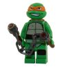LEGO Minifigure - Teenage Mutant Ninja Turtles - MICHELANGELO with Nunchuks (Mint)