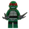 LEGO Minifigure - Teenage Mutant Ninja Turtles - RAPHAEL with Sai Weapons (Mint)