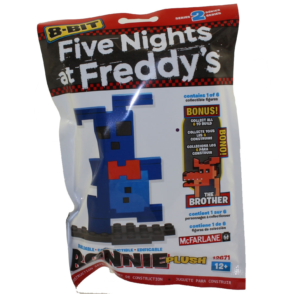 Five Nights at Freddy's 8-Bit Buildable Figure: Plush Fredbear