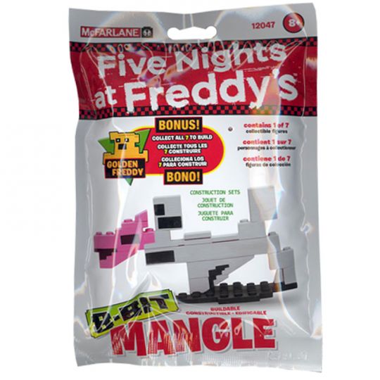 Mangle 8-Bit Buidable Figure McFarlane Toys Five Nights At Freddys 