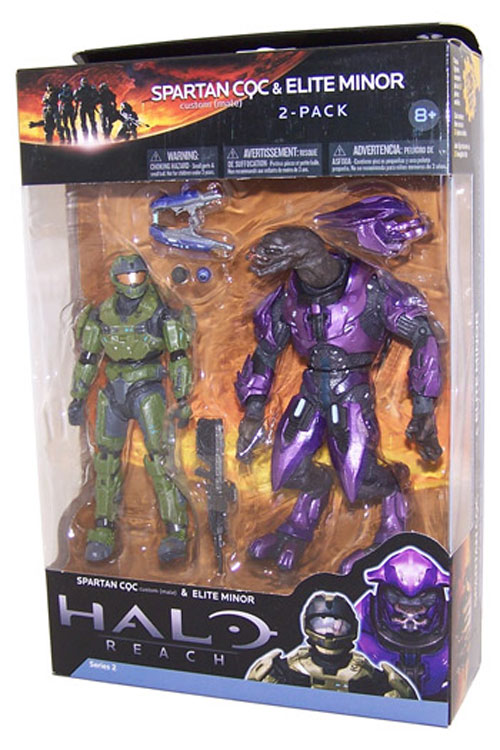 McFarlane Toys Figure - Halo Reach Deluxe 2 Pack - SPARTAN CQC VS