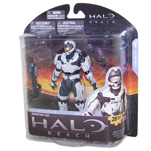 Halo Reach　CQC　白　マクファーレントイズ　フィギュア McFarlane Toys Figure - Halo Reach Series 2 - SPARTAN CQC CUSTOM