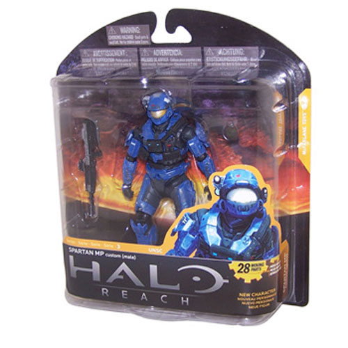 McFarlane Toys Halo Reach Series 3 Spartan Military Police Custom Male Action Figure for sale online 