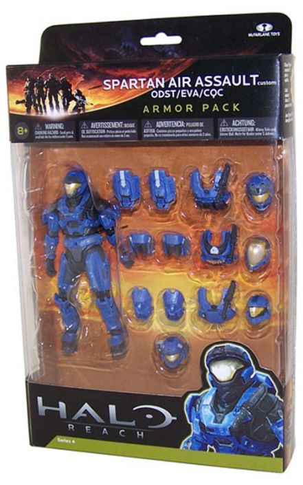 Blue Halo Action Figures McFarlane Toys Figure Halo Reach Series
