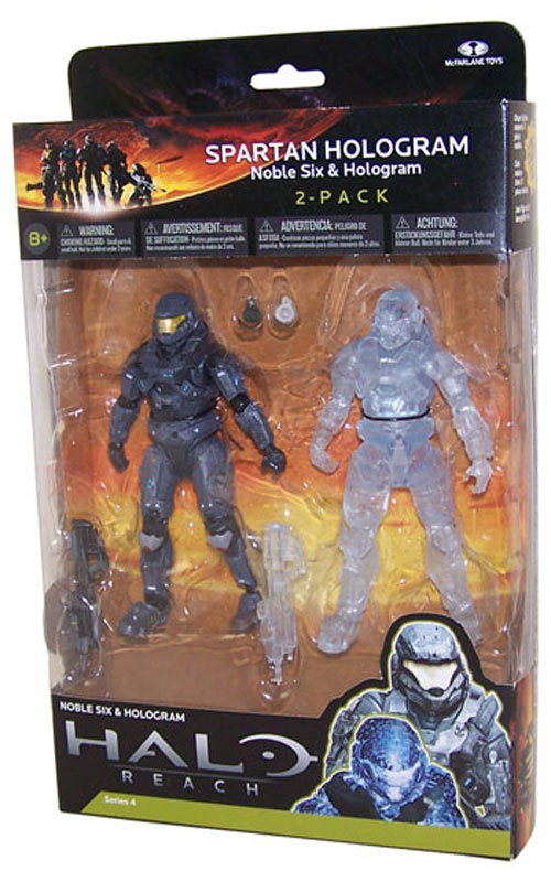 McFarlane Toys Figure - Halo Reach Series 4 Box Set - SPARTAN HOLOGRAM ...