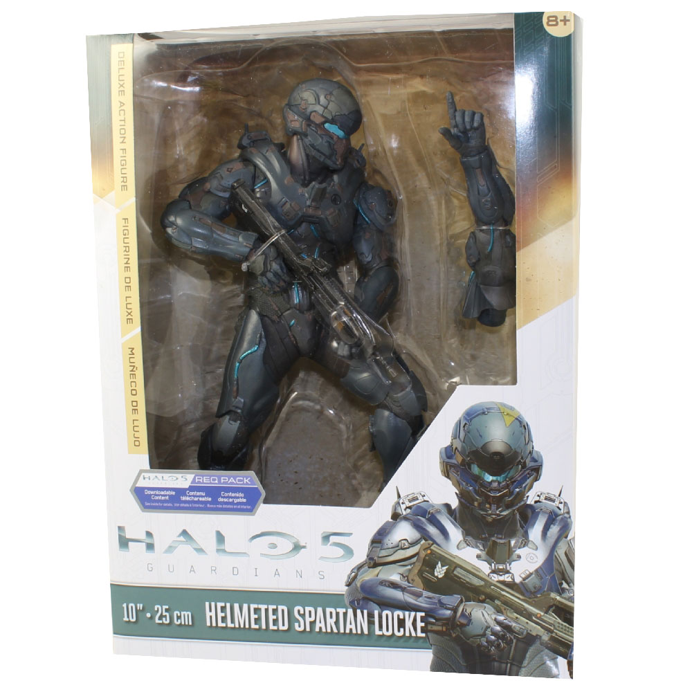 New Halo 5 Guardians 10" Helmeted Spartan Locke Deluxe Action Figure