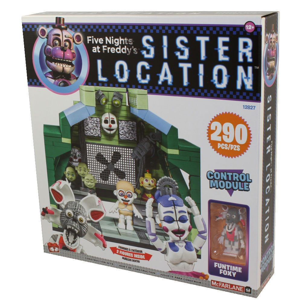mcfarlane toys five nights at freddy's control module large construction set
