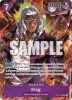One Piece Card - OP01-096 - King (096) (Parallel) [Super Rare]