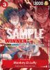 One Piece Card - P-006 - Monkey.D.Luffy - P-006 (Winner Pack Vol. 1) [Promo]