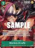 One Piece Card - OP02-041 - Monkey.D.Luffy (041) (Alternate Art) [Rare]