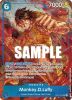 One Piece Card - OP02-062 - Monkey.D.Luffy (062) (Alternate Art) [Super Rare]