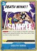 One Piece Card - OP02-069 - DEATH WINK [Common] [Pre-Release Version]