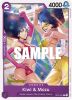 One Piece Card - OP03-061 - Kiwi & Mozu [Common] [Pre-Release Version]