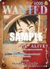 One Piece Card - ST01-012 - Monkey.D.Luffy (Wanted Poster) [Super Rare]