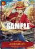 One Piece Card - P-001 - Monkey.D.Luffy (Store Championship Trophy Card) [Promo]