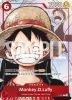 One Piece Card - P-001 - Monkey.D.Luffy (Alternate Art) [Promo]